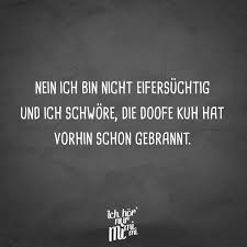 Visual Statements Nein Ich Bin Nicht Eifersuchtig Und Ich Schwore Die Doo Lustige Zitate Und Spruche Falsche Freunde Zitate Inspirierende Zitate Und Spruche