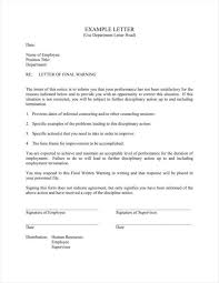 However, those informing the students and staff about official matters, such as admission, change in school. Get Our Sample Of Warning Letter Format For Employee For Free Letter Template Word Letter Templates Lettering