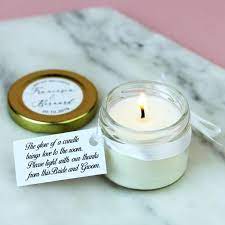 Personalised Scented Candle In Glass Jar With Gold Lid And Etsy Candle Wedding Favors Personalised Wedding Candles Personalized Scented Candles