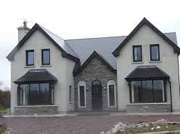1 1/2 story helps with budget considerations. Almost Finished New Storey And A Half Residence In Kerry Ireland House Designs Ireland Dormer House House Plans Ireland