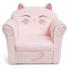 Uncover toddler and children' upholstered chairs at toysrus in the present day, and furnish your kid's room in model. Costway Kids Cat Sofa Children Armrest Couch Upholstered Chair In Pink Hw65438 The Home Depot