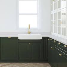 Pin By Emilia Antonsson On Kuchnie Dark Green Kitchen Ikea Bodbyn Kitchen Kitchen Remodel