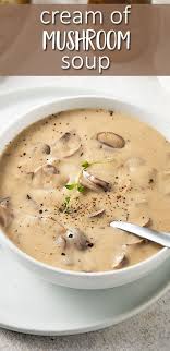 Cream Of Mushroom Soup The Blond Cook Recipe In 2020 Creamed Mushrooms Stuffed Mushrooms Soup