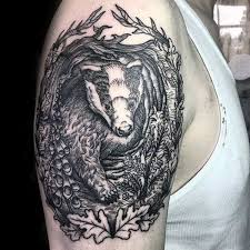 30 Honey Badger Tattoo Designs For Men Fierce Ink Ideas Badger Tattoo Tattoo Designs Men Honey Badger Tattoo