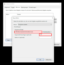 Hier finden sie die 100 besten befehle. Windows 10 Zeitgesteuert Per Befehl Herunterfahren Aufgabenplanung Befehl Neustart Parameter Windows Faq