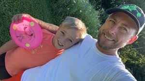 Lost Day Glow Mustang Disc Golf Ace at Fritz Hole 6