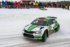 Kalle gustafsson debuterade i ford fiesta r5, en debut som gav seger totalt. Wrc Skoda Motorsport S Kalle Rovanpera Finishes Second In Wrc 2 Pro Sport Auto Ch