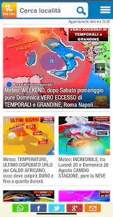 13 regolamento europeo 2016/679, e di rilasciare il consenso al trattamento dei dati personali, per le finalità ivi indicate finalizzate alla corretta esecuzione delle. Meteo Nuovo Portale Ilmeteo It Senza Pubblicita Con Tecnologia Accelerata Amp Certificata Ilmeteo It