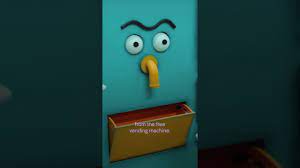 Duck orders lunch from the free vending machine 😱 #DHMIS #Shorts #Comedy -  YouTube
