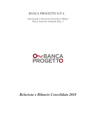 Https Www Bancaprogetto It Wp Content Uploads 2019 10 Consolidato 2018 Definitivo Pdf