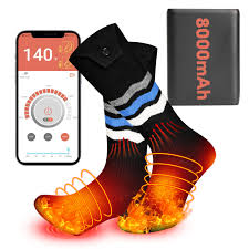 Heated Socks with Battery Pack