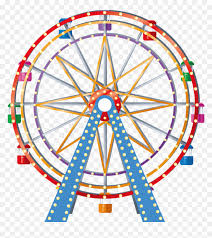 Transparent background clipart free download! Wheel Clipart Ferry Ferris Wheel Transparent Background Hd Png Download Vhv
