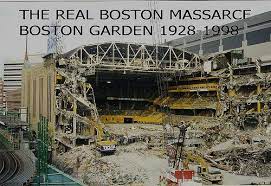 The Old Boston Garden 1928 1998 Boston Garden Boston History Boston Strong