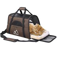 Ce sac de transport pour chat est fabriqué à partir de tissu doux de haute qualité, en maille serrée et en polaire douillet. Sac Transport Chat Les Meilleurs Sacs A Dos De Voyage Pour Chats