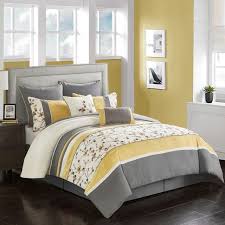 Product Image For Palma Comforter Set Yellow Bedroom Decor Grey Bedroom With Pop Of Color Bedroom Color Schemes