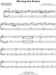 Morning has broken è un brano scritto e interpretato da steven demetre georgiou, noto al mondo come cat stevens, contenuto nell'album teaser and the firecat pubblicato nel 1971. Morning Has Broken Sheet Music 10 Arrangements Available Instantly Musicnotes