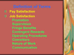 It helps in determining, to what extent a person. Pay Satisfaction Job Satisfaction Organizational Commitment And Turnover Intention In Taiwan Banking Structural Equation Modeling Ppt Video Online Download
