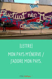 I just learned about it and i must say i am completely blown away with how it applies to mental illness. Mon Pays M Enerve J Adore Mon Pays Lyvia Cairo