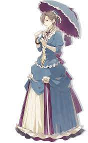 四木沼薔子 シギヌマショウコ cv 眞田朱音 夫の四木沼喬に代わり会員制高級ダンスホール ナハティガル オーナーとなった 清らかかつ艶やかな佇まいから社交界では 白薔薇夫人 と呼ばれている アニメの服装 ニルアドミラリ 芸術的アニメ少女