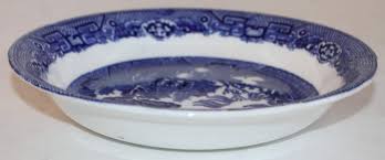 Antique allertons of england blue willow dinnerware platter 13.5l x 11w. Allertons English Blue Willow Set Of Six For Sale At 1stdibs