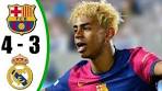 FC Barcelona vs Real Madrid | 4:3 | Extended Highlights - YouTube