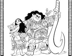 Coloriages Gratuits A Imprimer Vaiana Et Maui Coloriage Vaiana Coloriage Gratuit Pages De Coloriage Disney