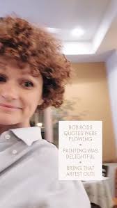 Sometimes, you just want to wear a wig and lean into a legacy of artful  positivity. 🤍 Bob Ross had a certain art meets life brand of encouragement  that I absolutely love, and I so enjoyed bringing ...