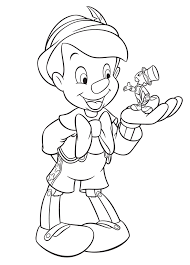 Pinocchio 21 coloring page color online. Pinocchio Coloring Pages And Book Uniquecoloringpages Coloring Home