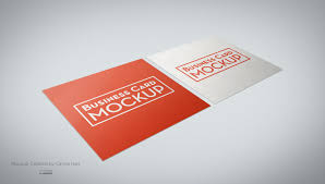 Mockup of numerous business cards. Free Square Business Card Mockup Free Mockup
