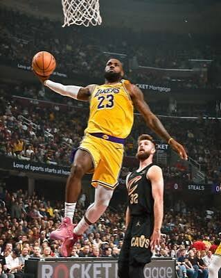 LeBron James Dunking Action Los Angeles Lakers 8x10 NBA Basketball Photo | eBay