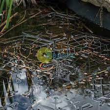 Stop herons eating your pond fish with the new interlocking net grid system, easy to fit, discreet lets face it pond nets are ugly! 20 Fish Pond Guard Protector Grids Heron Cat Protection Non Mesh Net Netting