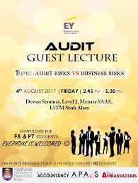 We use cookies to improve your browsing experience on our site, show personalized content and targeted ads, analyze site traffic. Pwc Ambassador Nurlin On Twitter Brought Exclusively To You From Ey Here To Talk About Audit Risks Vs Business Risks Is Miss Najihah Khalid Ey Partner In Assurance Https T Co Nfkwallkwa
