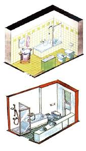 Bathrooms designed for aging in place, or for people who need grab bars or more accessible design, warrant more room in almost every direction. Personalized Modern Bathroom Design Created By Ergonomic Space Saving Layout