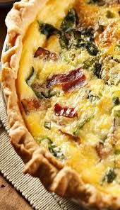 Bacon And Spinach Quiche With Images Breakfast Brunch Recipes Recipes Yummy Breakfast