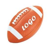 Size 9 PU Leather Football Custom