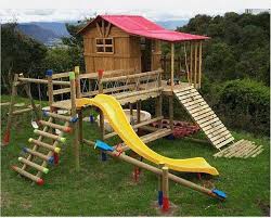 Jedi Would Love This Backyardplayhouse Kids Backyard Playground Backyard Play Backyard For Kids