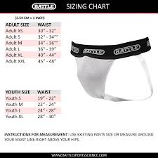 Battle Sports Science Youth Nutty Buddy Jock Strap With Hammer Cup Black