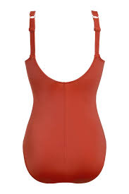 Amoena Alabama Half Bodice Swimsuit Rust Off White 71322 Nearly 1 in 8 women across the world face breast cancer. amoena alabama half bodice swimsuit rust off white 71322