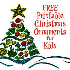 Look for a box below with a picture of the printable you would like and add in your information. The Activity Mom Free Printable Christmas Ornaments For Kids The Activity Mom