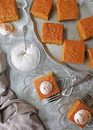 And i replaced the white sugar with a stevia blend made for baking, which has 1/3 the calories of regular sugar; Easy Gluten Free Pumpkin Spice Cake Recipe Savory Spin