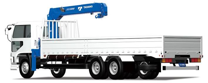Tadano Tmzr 504XL Truck Crane