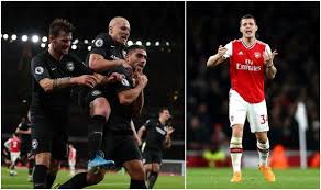 Big chance for lacazette but his shot is tame and ryan saves comfortably. Arsenal 1 2 Brighton Gunners Booed Off As Freddie Ljungberg Fails To Spark Revival Football Sport Express Co Uk