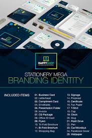 Business Mega Branding Bundle For E Commerce Or Online Shop Corporate Identity Template 67284 Corporate Identity Corporate Identity Design Branding