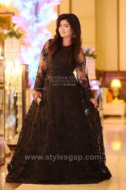 Latest Black Color Dresses Combination Asian Trends 2020 2021 In 2020 Black Plain Dress Gown Party Wear Combination Dresses