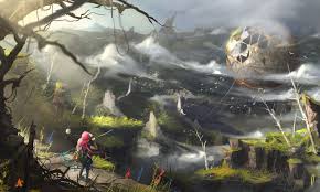 Pulse Ismail Inceoglu On Artstation At Https Www Artstation Com Artwork Gkgyd Sci Fi Concept Art Scenery Paintings Art