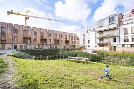 La Residence Clos De Flore Dans L Ecoquartier De Montevrain Marne La Vallee Credit C Epamarne Architecte Christina Co Biodiversite Paysagiste Batiment