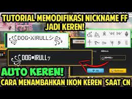 Menggunakan nickname game keren ternyata banyak dilakukan para gamer dunia terkenal. Cara Menambahkan Simbol Dan Font Keren Di Nickname Free Fire Saat Ganti Nama Youtube