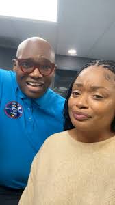 Did this man Jeffrey Lampkin just come interrupt my video?!?!? I’m admiring  myself today and he in the way….