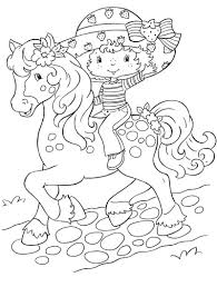 Check spelling or type a new query. Strawberry Shortcake Rides A Horse Coloring Page Free Printable Coloring Pages For Kids