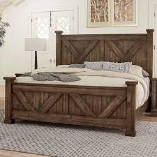 Our gorgeous collection of rustic bedroom furniture has everything you need to update your bedroom. Cool Rustic X Style Panel Bed Mink Vaughan Bassett 1 Reviews Furniture Cart